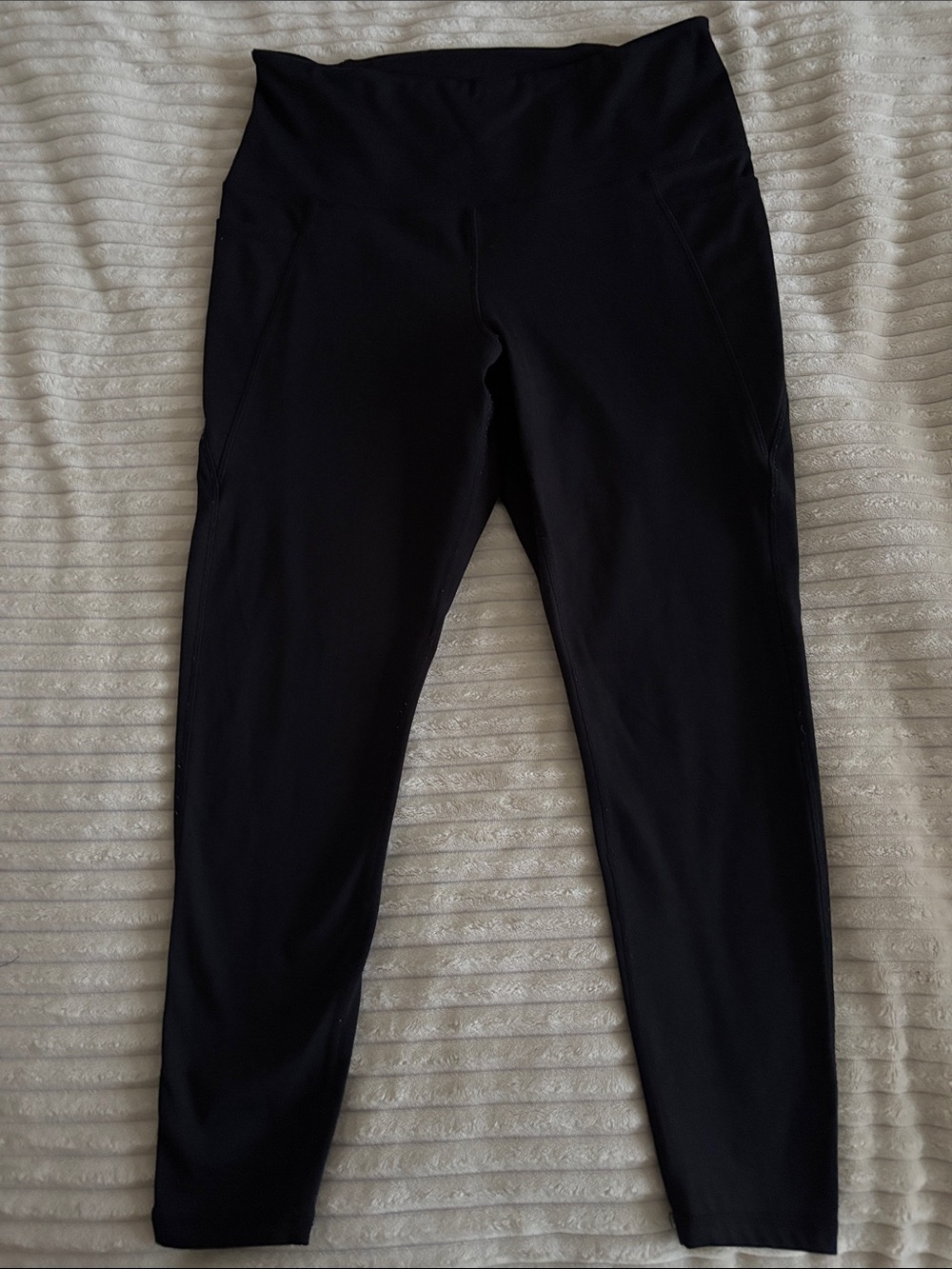 Black High-Waist Athletic Leggings
